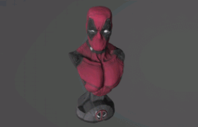 Deadpool 3D Model