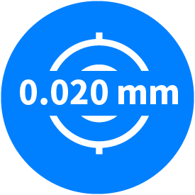 Précision 0.020 mm