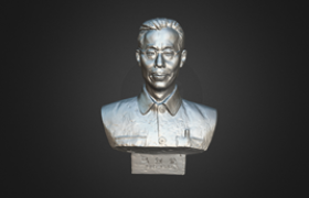 3D Scanning on Portrait Sculpture