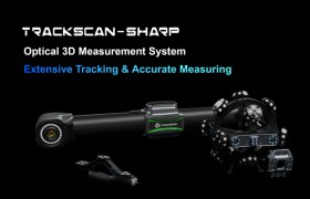 TrackScan-Sharp 광학 3D 측정 시스템