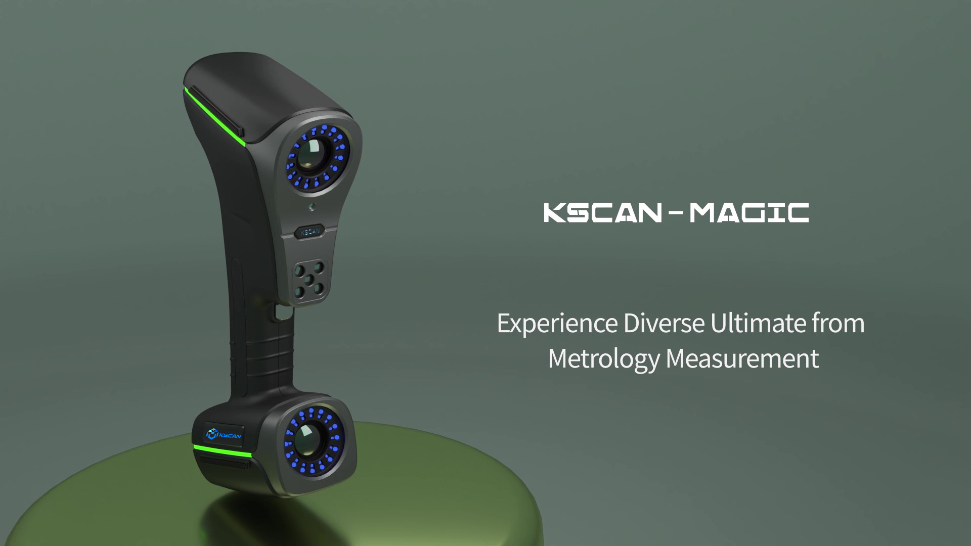 KSCAN-Magic 3d laser scanner video