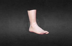 Color Scanning of Foot