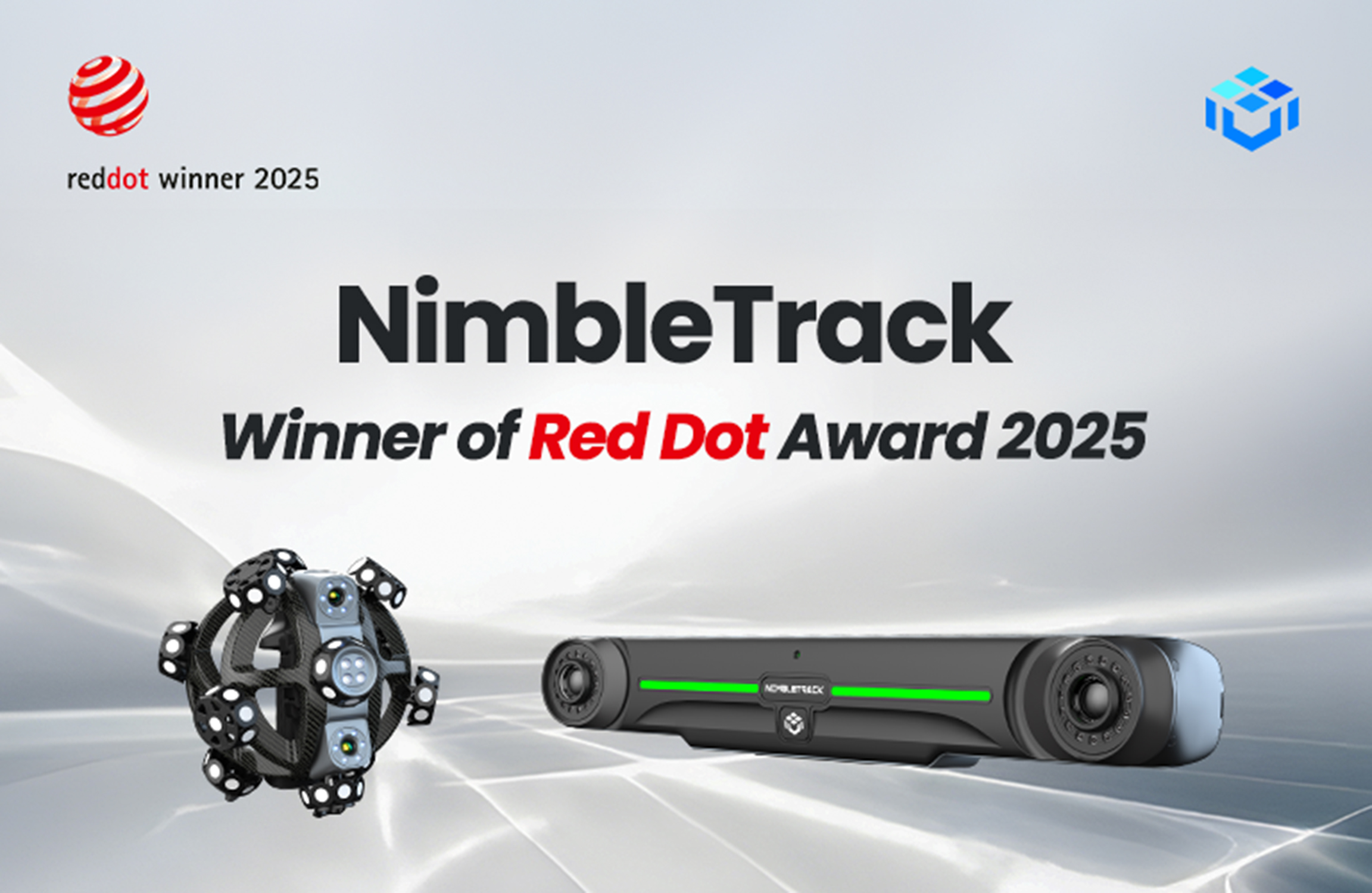 SCANOLOGY's NimbleTrack 3D Scanner Wins Red Dot Award: Product Design 2025