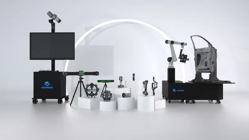 scantech 3d scanners and 3d system